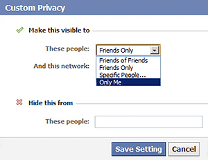 Facebook profile
