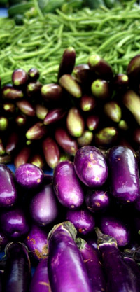 farmers' market produce