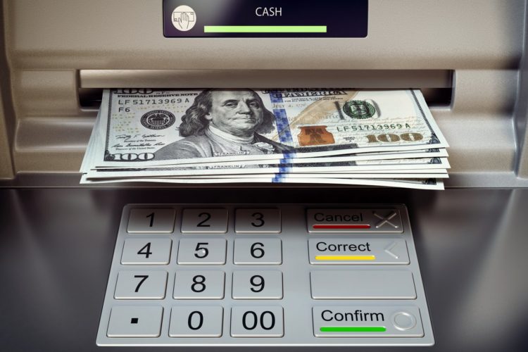 ATM and cash - Bank or credit union