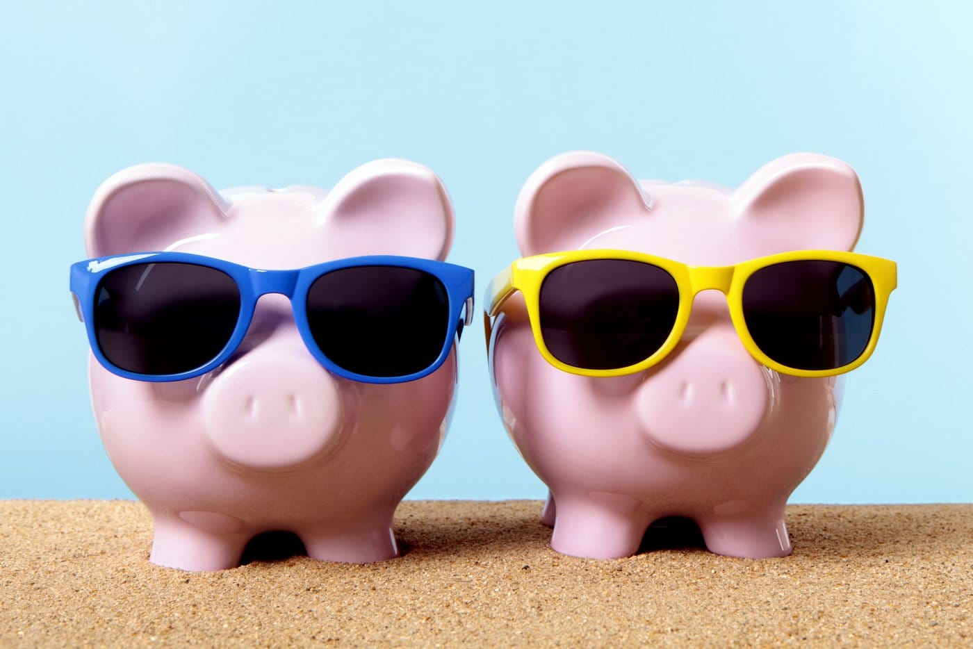 Piggy banks - Credit union and banks