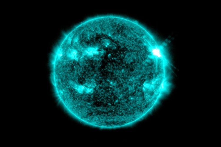 Solar flare image from NASA