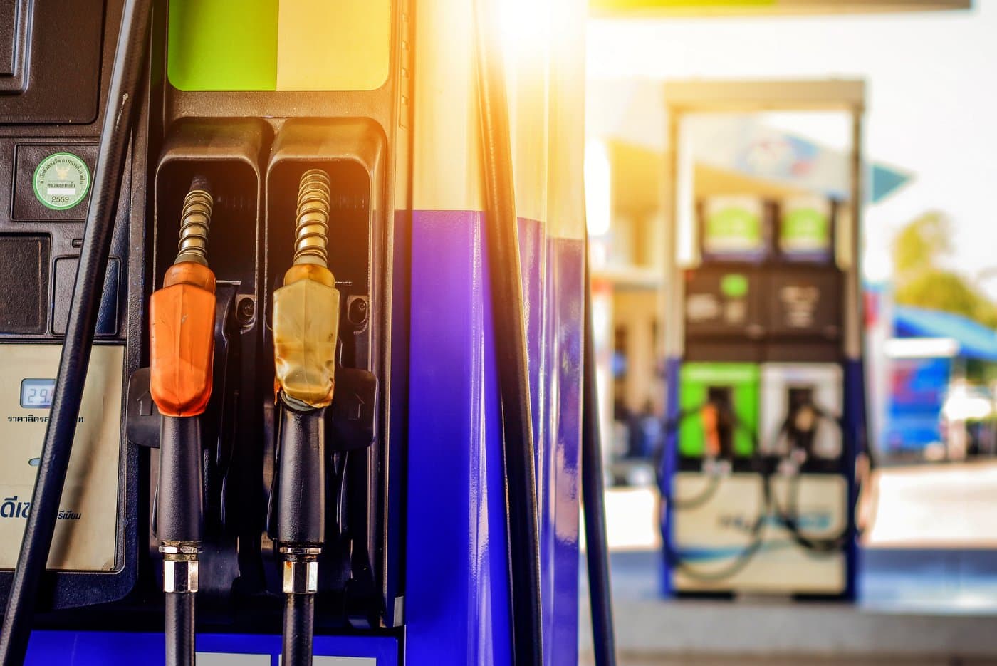Gas station pumps - Octane gasoline choices