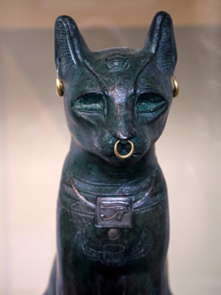 Gayer-Anderson Cat, an ancient Egyptian cast bronze cat