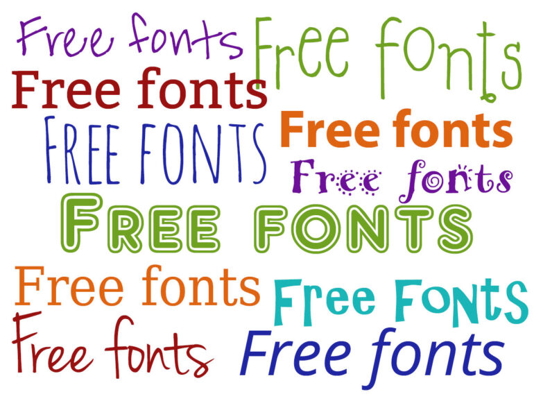 Where can I find free fonts?